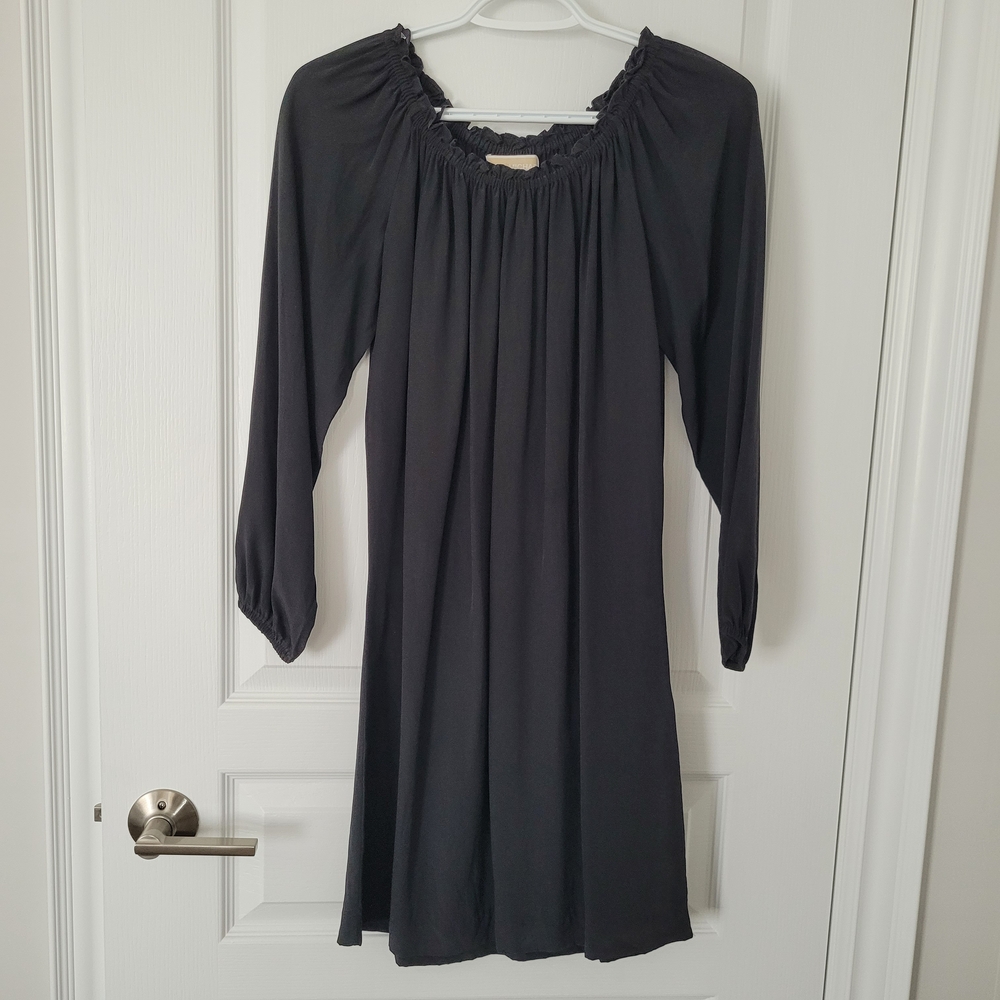 Michael Kors Black Long Sleeve Dress